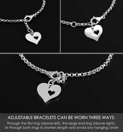 Sterling Silver Paw & Angel Wing Bracelet - Pet Loss Memorial Gift