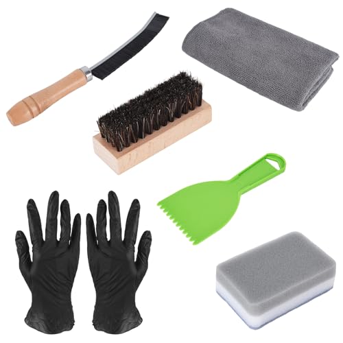 Headstone Cleaning Kit for Grave Cemetery Cleaning | Gravestone Cleaning Kit, Headstone Cleaner Kit Includes 6 Pcs Cleaning Equipment