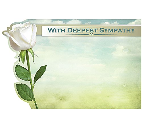 Burton & Burton Enclosure With Deepest Sympathy Card