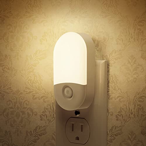 L LOHAS LED Night Lights Plug into Wall, [2 Pack] LED Dimmable Night Light - color: Soft White, size: 2 Count (Pack of 1)