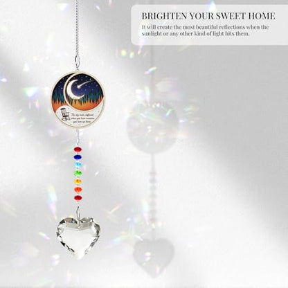 Hegelda Sympathy Gifts for Loss of Loved One Crystal Suncatcher Ornaments | Unique Condolence Memorial for Loss of Mom, Ideal Grief Bereavement Miscarriage Gifts - style: MEMORIAL
