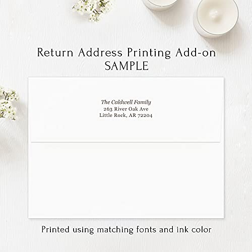 Daisies Funeral Thank You Cards | Sympathy Acknowledgement, Bereavement Notes, With Envelopes, 4.25x5.5" Flat Notecards