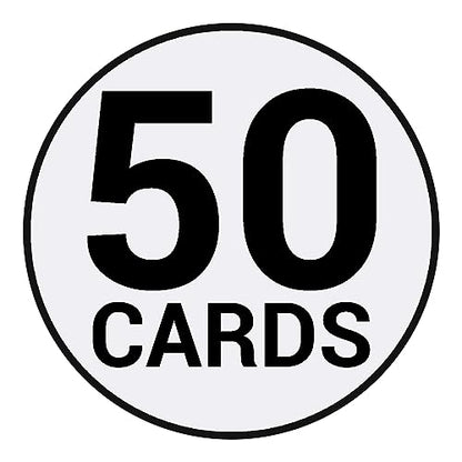 Share a Memory or Words of Love, Pack of 50 Cards for Weddings, Showers, Birthdays, Celebration of Life, Funeral, Retirement, Going Away, and Graduation Memories.