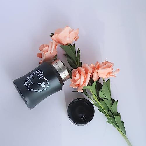 4.5 Inches Small Urn for Human Ashes Small Keepsake Urn Heart Pattern Memorial Ashes ContainerStainless Steel Mini Cremation Urn - size: Heart-Black