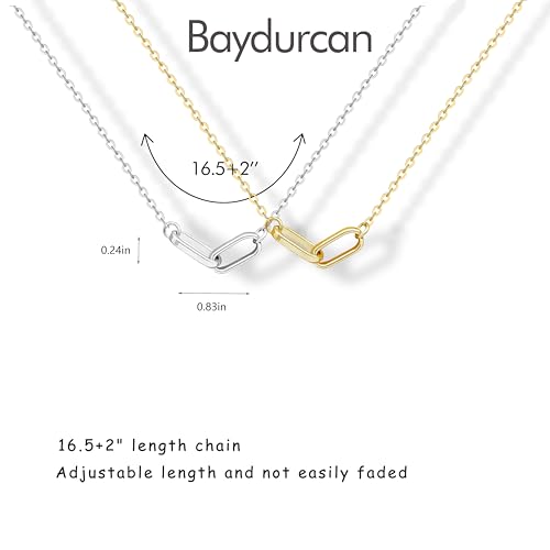 Baydurcan Pendant Necklace for Women Friends Sister Birthday Christmas Gift | Silver Evil Eye Ankh Mary Friendship Dragonfly Hummingbird Snake Turtle Pendant Necklace for Her Just Because Gifts - style: You & Me