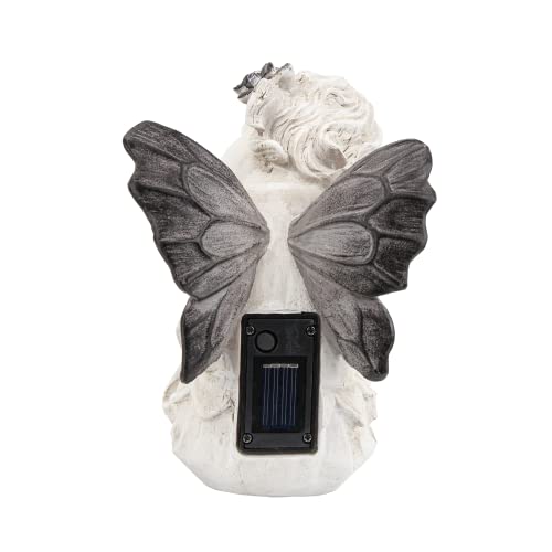 Solar Angel Statue Garden Decor,Garden Statues for Patio Yard Porch Lawn