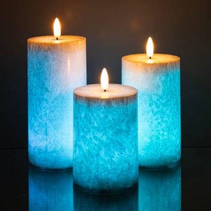 ANGELLOONG Color Changing Candles with Remote and Timer - color: Multicolor