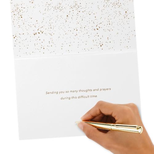 Hallmark Signature Sympathy Card (Many Thoughts and Prayers) - color: Spirit Lives On