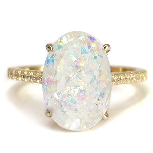 Love Catcher DIY Oval Cremation Ashes Ring Kit, Memorial Jewelry - color: Gold