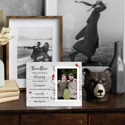 SteadStyle Brother Memorial Gifts, Memorial Picture Frames 8x10 In - style: Brother