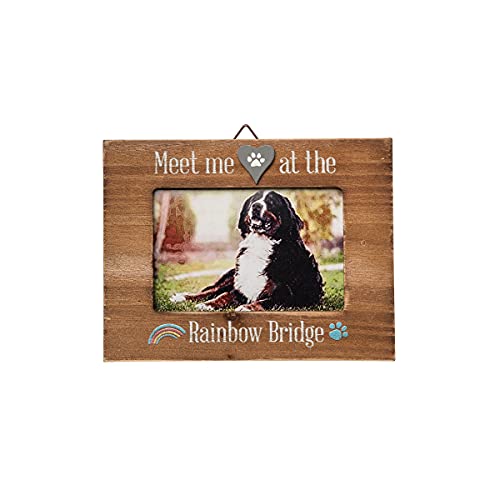 C&F Home Rainbow Bridge Picture Frame Photo Holder For Wall Shelf Or Tabletop Decor Decoration Brown