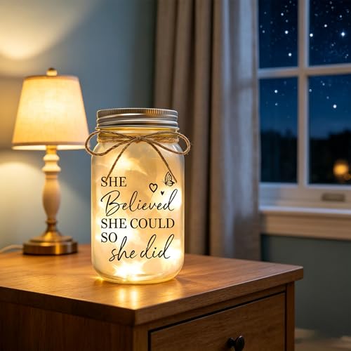Congratulations Gifts for Women, She Believed She Could so She Did - color: Congratulations
