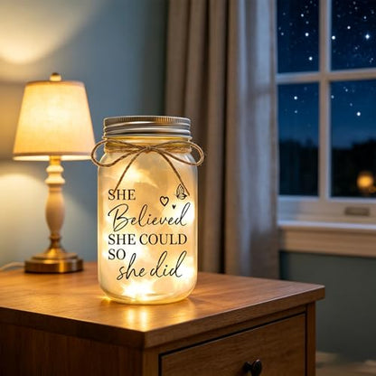 Congratulations Gifts for Women, She Believed She Could so She Did - color: Congratulations