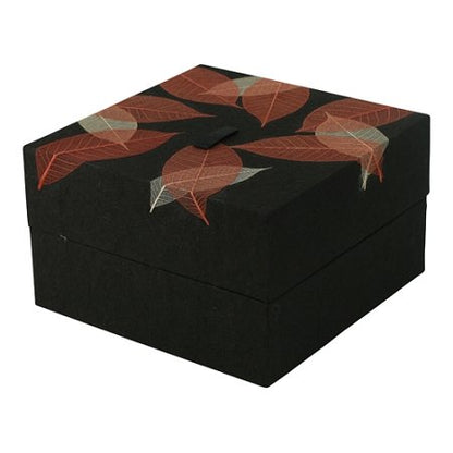 Embrace Biodegradable Cremation Urn for Ashes - Autumn Leaves - color: Autumn Leaves
