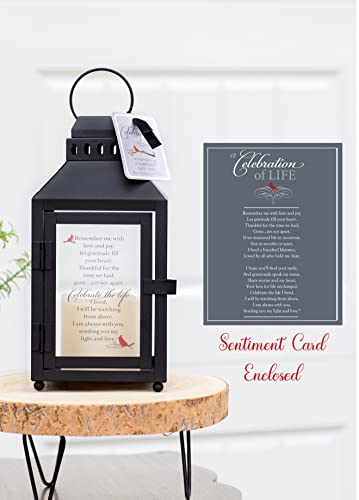 Celebration of Life Memorial Lantern & Photo Frame - Thoughtful Sympathy Gift/Bereavement Gift
