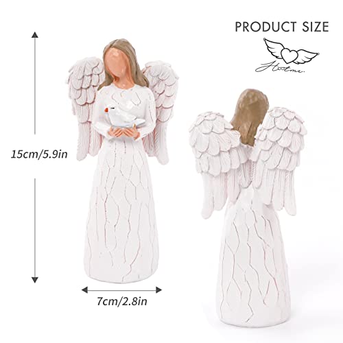 Healing Angel, Sculpted Hand-Painted Figure | Remembrance Angel Collectible Figurine - Encouragement Present, A Gift to Comfort and Encourage Hope and Healing - color: Angel of Healing