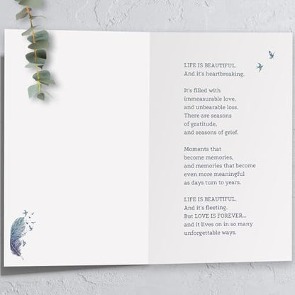 Sympathy Card for Women Men - color: QQ-75