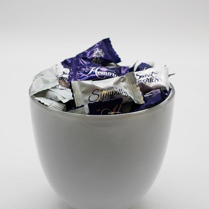 Naturejam Funeral Themed Peppermints 100 Count - Individually Wrapped Sympathy Mints with Comforting Messages for Memorial Services and Remembrance Events