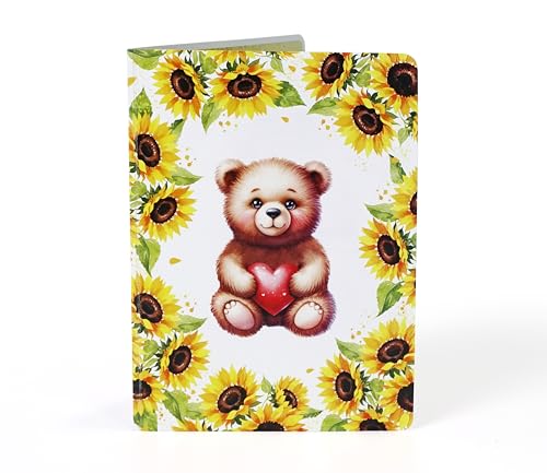 CUTPOPUP Get Well Card with Envelope, Pop Up Get Well Soon for Women Men Kids After Surgery (Sunflower and Bear) SD254US - color: Getwellsoon Sunflower-6x8in