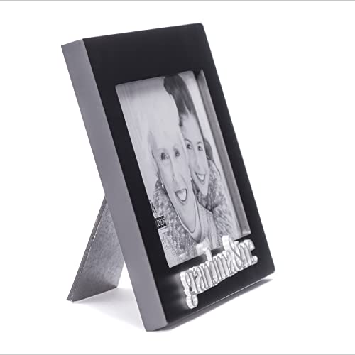 Malden International Designs Grandma and Me Expressions Picture Frame, 4x6, Black - style: Grandma and Me