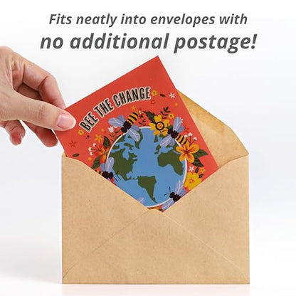 Bentley Earth Day 2025 Bee The Change - Pollinator Flower Mix Seed Packets (25 Packets) - style: Bee the Change