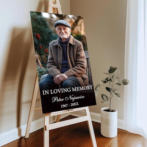 Celebration life Sign, Personalized Welcome Sign, Custom Memorial Sign, In Loving Memory Sign, Funeral Welcome Sign, Celebration of Life Welcome Sign, Celebration Life Poster -19 - color: Backgrund#19