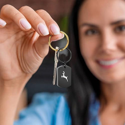 Cremation Jewelry Urn Keychain for Ashes for Women Men Memorial Keepsake Pendant - color: Customize