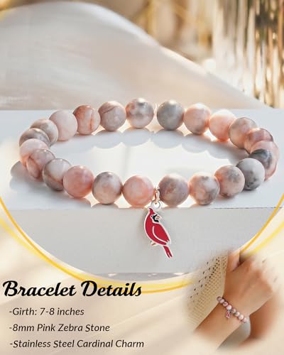 Sympathy Memorial Gift for Loss of Loved One in Heaven, Cardinal Ornament Gifts for Women - style: Lucky Cardinal