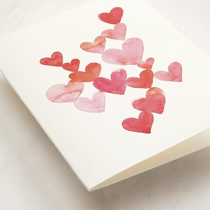 Minted | Blank Greeting Card, 5x7 w/Envelope | Love Is Around You - color: Love is Around You