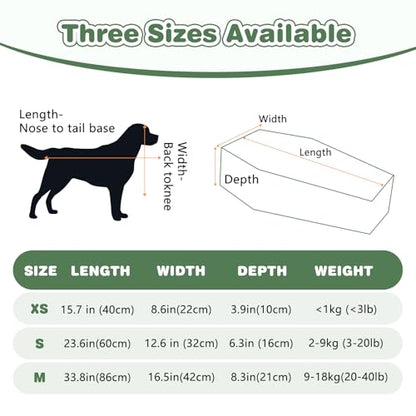Pet Casket, Dog Casket, Casket for Dogs Burial, Pet Burial Box, Pet Burial Bag, Dog Coffin, Pet Caskets for Dogs, Cat Coffin for a Gentle Goodbye, Eco Friendly Dog Casket for Burial and Cremation(S) - size: S
