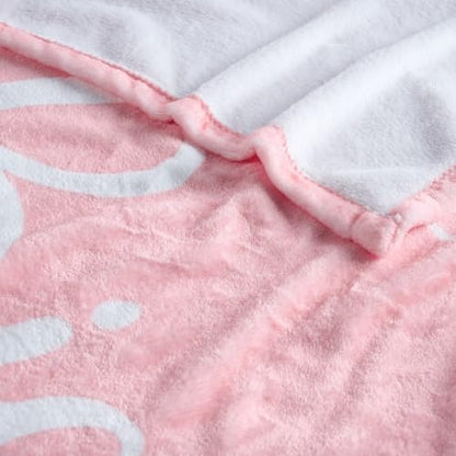Thinking of You Gifts for Women Men – Get Well Blanket 50x60 Inch, Pink Flannel Comfort Hug Blanket, Sympathy Throw for After Surgery, Chemo, Illness, Recovery - color: Get Well-pink