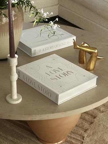 Printworks A Story of Love Wedding Album, White & Silver - 30-Page Keepsake - color: White and Silver