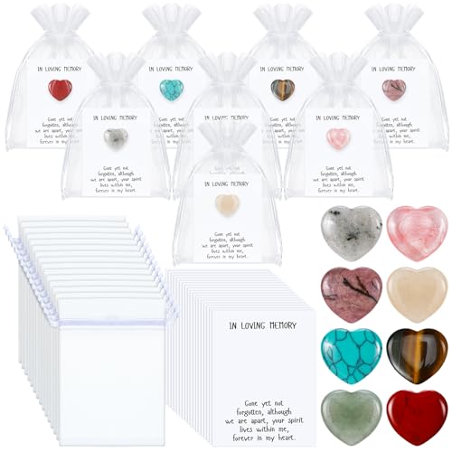 50 Sets Funeral Supplies Celebration of Life Token Bulk, White - color: White