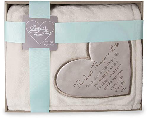 The Comfort Blanket 19510 The Best Things in Life Plush Throw Blanket - style: The Best Things in Life