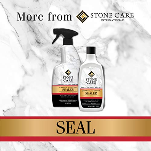 Stone Care International Granite Stone Cleaner and Polish Combo for Granite Marble Soapstone Quartz Quartzite Slate Limestone Corian Laminate Tile Countertop