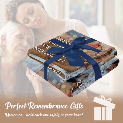 Vsmoedb Custom Memorial Blanket with Pictures for Loss of Loved One - color: Select01