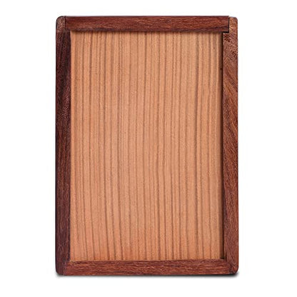 Wooden Urn Box for Human Ashes, Cremation Funeral Urns Hand Carving Decorative Urns for Pet Memorial & Adult, Keepsake (Medium) - size: Medium