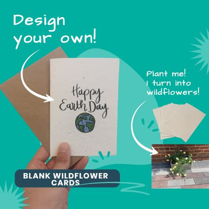 25 x A5 Plantable Seed Paper/Card - Print at Home Craft Paper with Wildflower Seed Mix