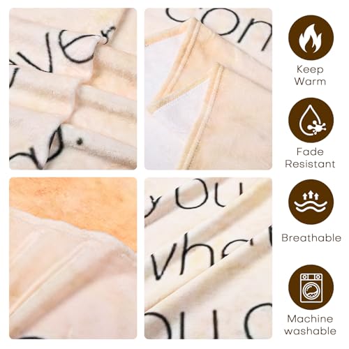 LeaMea Christian Gifts for Women,Christian Blanket with Feathers,Religious Gifts for Women,Birthday,Christmas,Inspirational Gift for Friend,Sister,Soft Throw Blankets 60'' x 80'' - size: 60'' x 80''