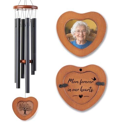 Memorial Wind Chimes for Loss of Mother - 36'' Outside Sympathy Wind Chimes Gifts for Loss of Mom, Windchimes in Memory of Mom Mother, Home Outdoor Garden Porch Patio Decor - color: For Mother