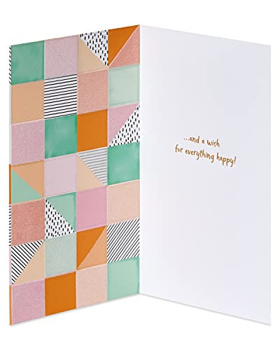American Greetings Baby Shower Card from Us (Everything Happy) - color: Everything Happy