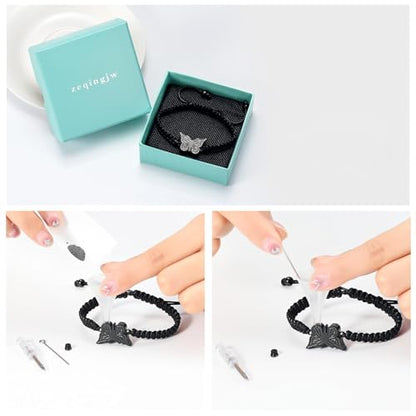 zeqingjw Butterfly Urn Bracelet for Ashes for Women Men - color: Customize