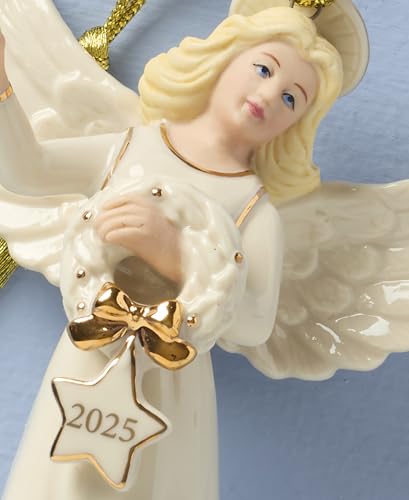 Lenox 897123 2025 Heavenly Angel Ornament, Christmas, Holiday Decorations - style: Angel