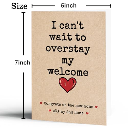 fancu Funny Housewarming Card Gifts for New Home - color: ZC-020