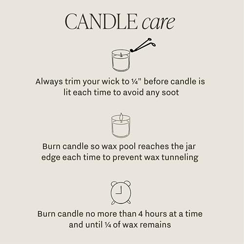 Sweet Water Decor Self Care Non Toxic Soy Candle - Candles for Home or Gifts - 100% Cotton Wick & Spa Scented Soy Wax Candles with 40 Hour Burn Time - 9oz Clear Jar - Made in the USA - style: Self Care