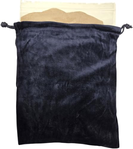 Blue Velvet Cremains Bag, Medium (7" x 9") - color: Blue, size: Medium