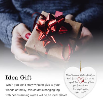 Memorial Gift for Loss of Dog Cat Pet in Memory of Dog Cat Ornament Bereavement Condolence Grieving Dog Remembrance Gifts Loss of Pet Ceramic Ornaments - style: When tomorrow starts