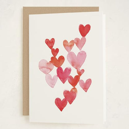 Minted | Blank Greeting Card, 5x7 w/Envelope | Love Is Around You - color: Love is Around You