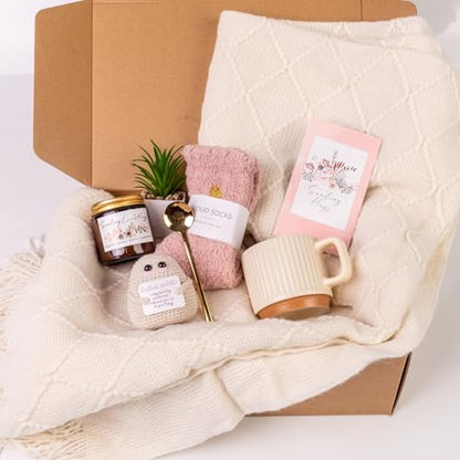Get Well Gifts for Women, Sympathy Gifts Care Package for Women Get Well Soon Gift Basket for Sick Friends After Surgery Gifts Feel Better Gifts Thinking of You Gift