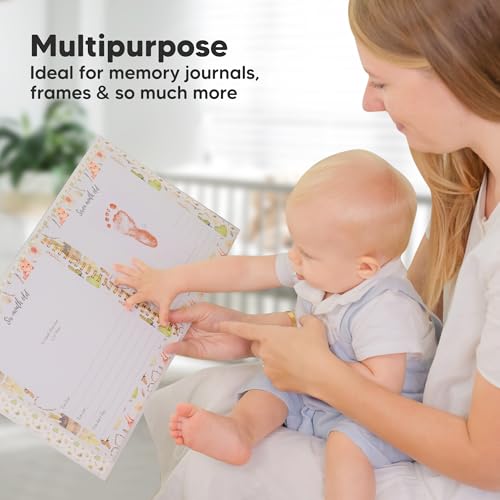 4pk Inkless Baby Hand and Footprint Kit, Mess Free Ink Pads (Candy, R) - color: Candy, size: 4-Pack, Regular 2.3" x 3.7"